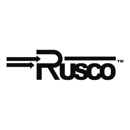 Rusco Black and White Logo