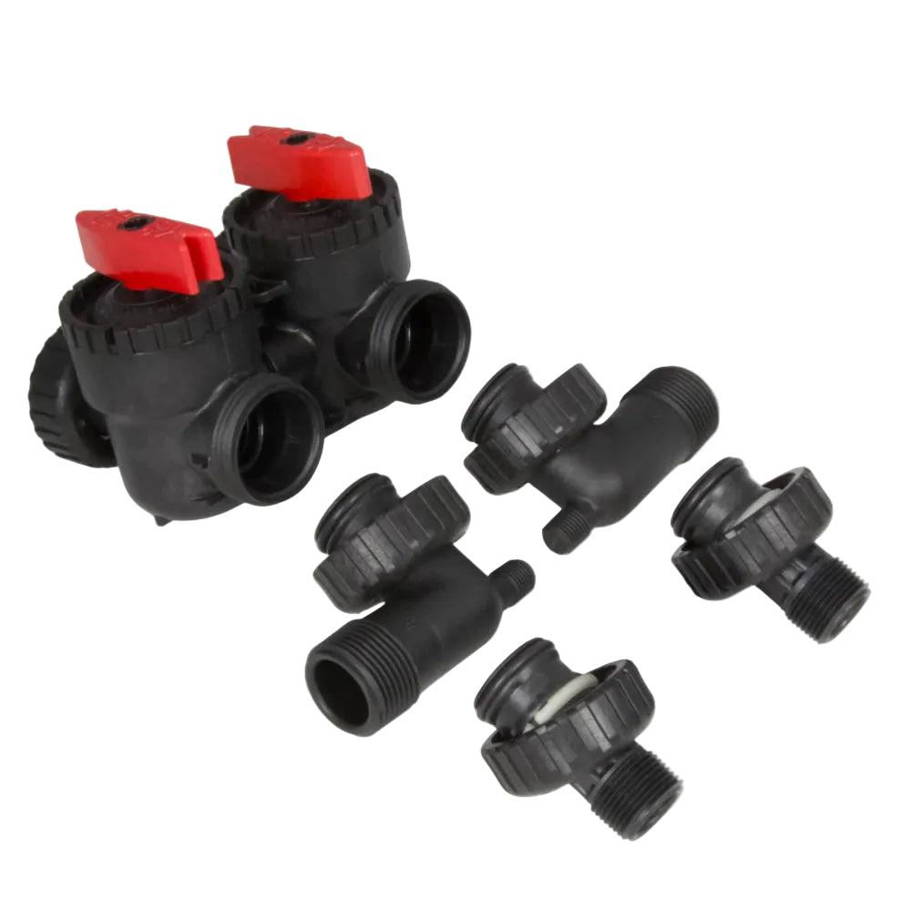bypass and clack plumbing connector
