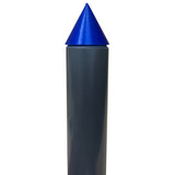 riser tube filling plug called riser rocket