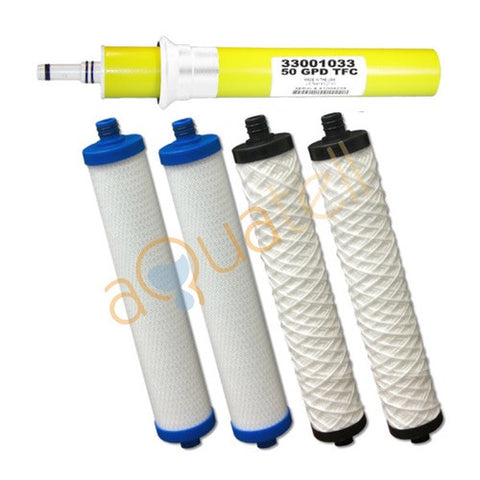 Hydrotech 3-Stage RO Filter Pack + 50 GPD Membrane