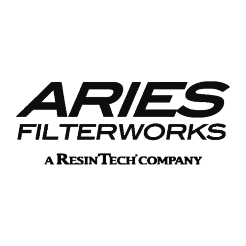 Aries Black and White Logo