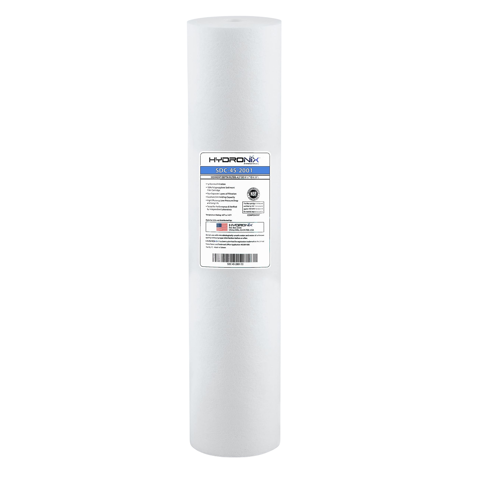 Hydronix SDC-45-2001 Sediment Filter Cartridge