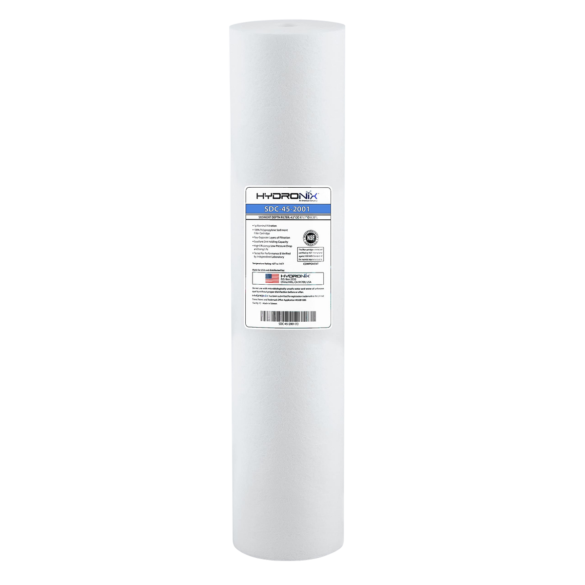 Hydronix SDC-45-1020 Sediment Filter Cartridge