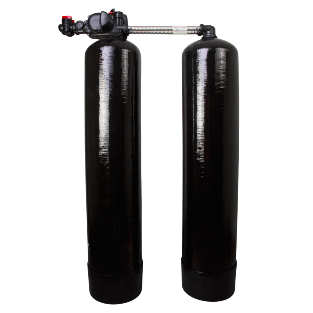 twin tank 3.0 water softener with w Clack WS1EE control valve back softener 