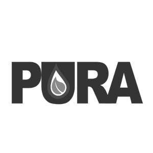 Pura Black and White Logo