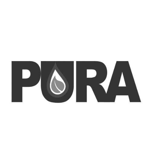 Pura Black and White Logo