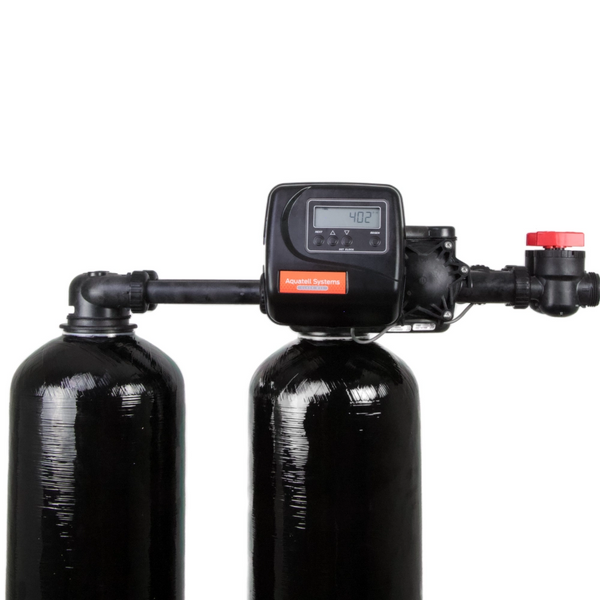twin tank water softener 1.0 cubic foot x 2 w Clack WS1EE control valve