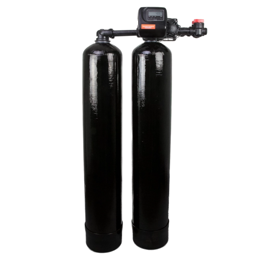 twin tank 1.5 water softener with w Clack WS1EE control valve