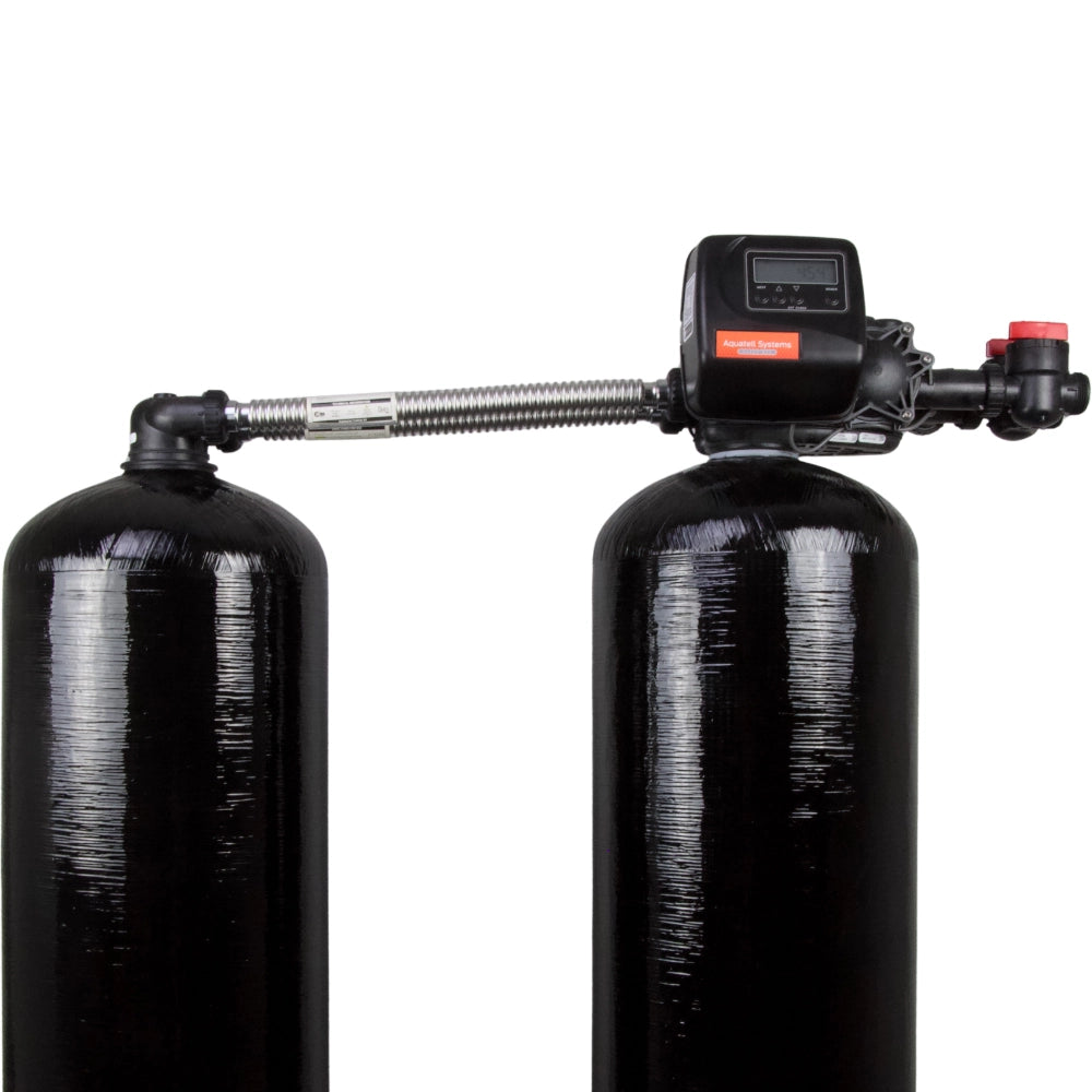 twin tank 2.5 water softener with w Clack WS1EE control valve